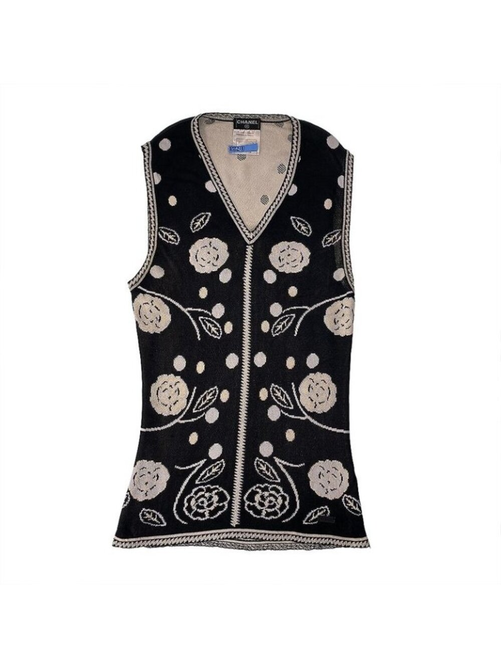 Chanel Camellia All-Over Twilly Vest